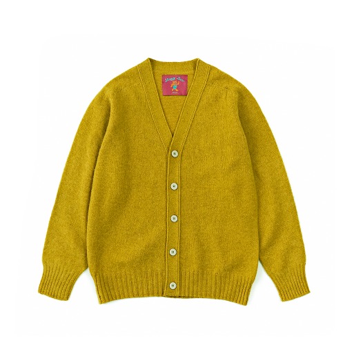 HOWLIN' Butterscotch Shaggy Bear Cardigan