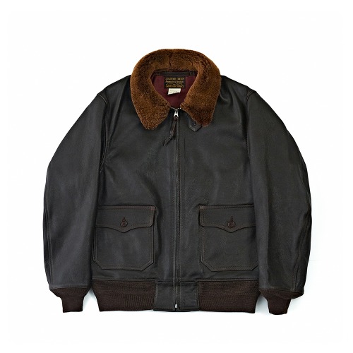 COLIMBO ZY-0115 Brown Clifton Aviator's Jacket