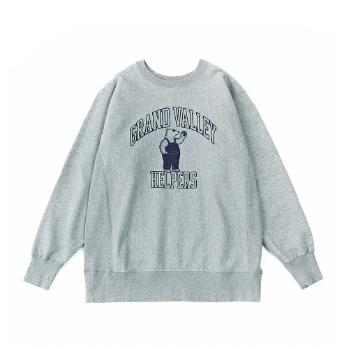 BARNS OUTFITTERS BR-23364 Grey 90s Crewneck