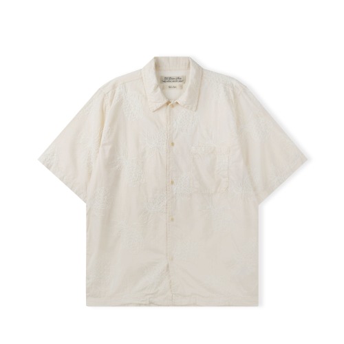 REMI RELIEF RN26349043 O.White Aroha Patterned S/S Shirts