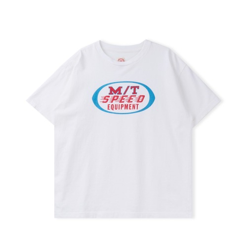 FULLCOUNT 5500PT-4 White M/T Speed S/S T-Shirts