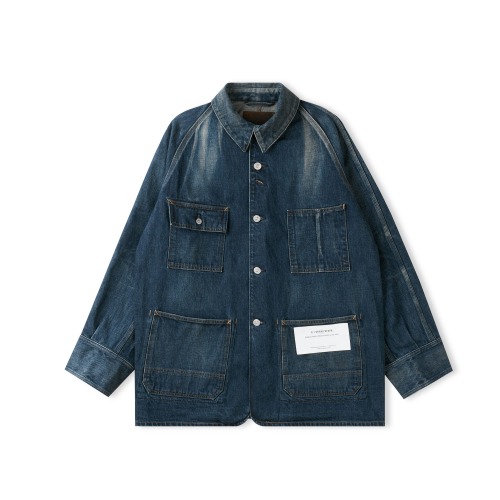 OLD JOE 241OJ-JK17 F.Indigo Hampton Chore Jacket