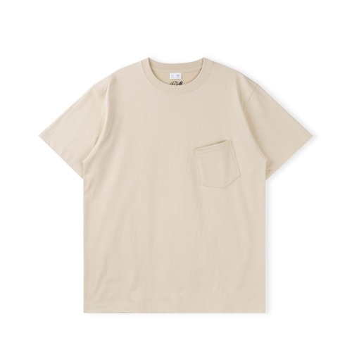 ADDICT CLOTHES ACV-CSP00 Beige ACVM Pocket T-Shirts