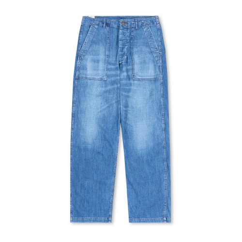 FULLCOUNT 1992HW-24B Indigo Blue Utility Trousers