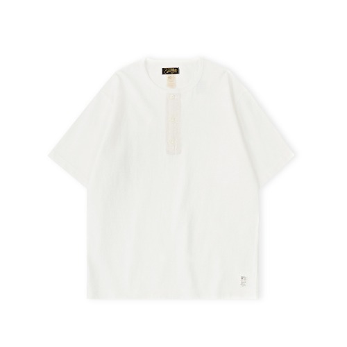 COLIMBO ZZ-0412 Ivory White Prairie Dog Henry S/S T-Shirt