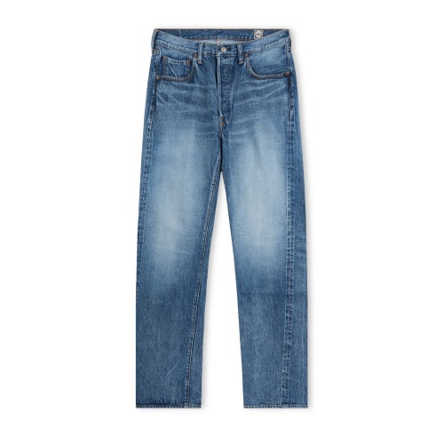 FULLCOUNT 1102-EB Indigo Blue Straight Denim Eastbourne