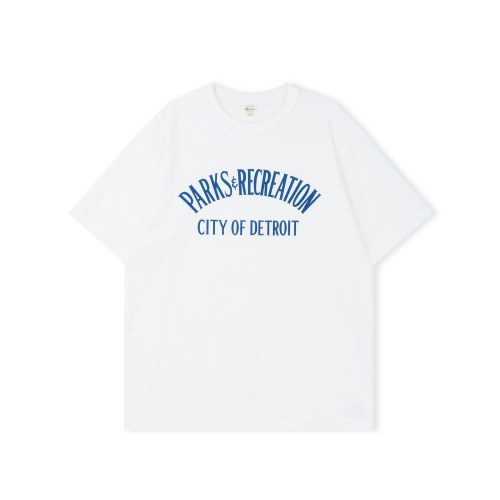 WAREHOUSE Lot 4601 Off White Parks S/S T-Shirts
