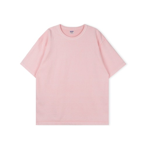 DUBBLE WORKS Pink Heavyweight Pigment Dyed S/S T-Shirts