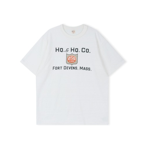 WAREHOUSE Lot 4601 Off White HQ&HQ,Co. S/S T-Shirts