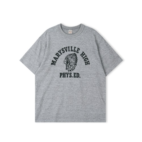 WAREHOUSE Lot 4601 Grey Marysville High S/S T-Shirts