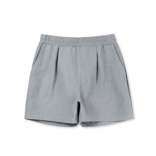 JACKMAN JM4455 Solid Grey Canvas Locker Room Shorts