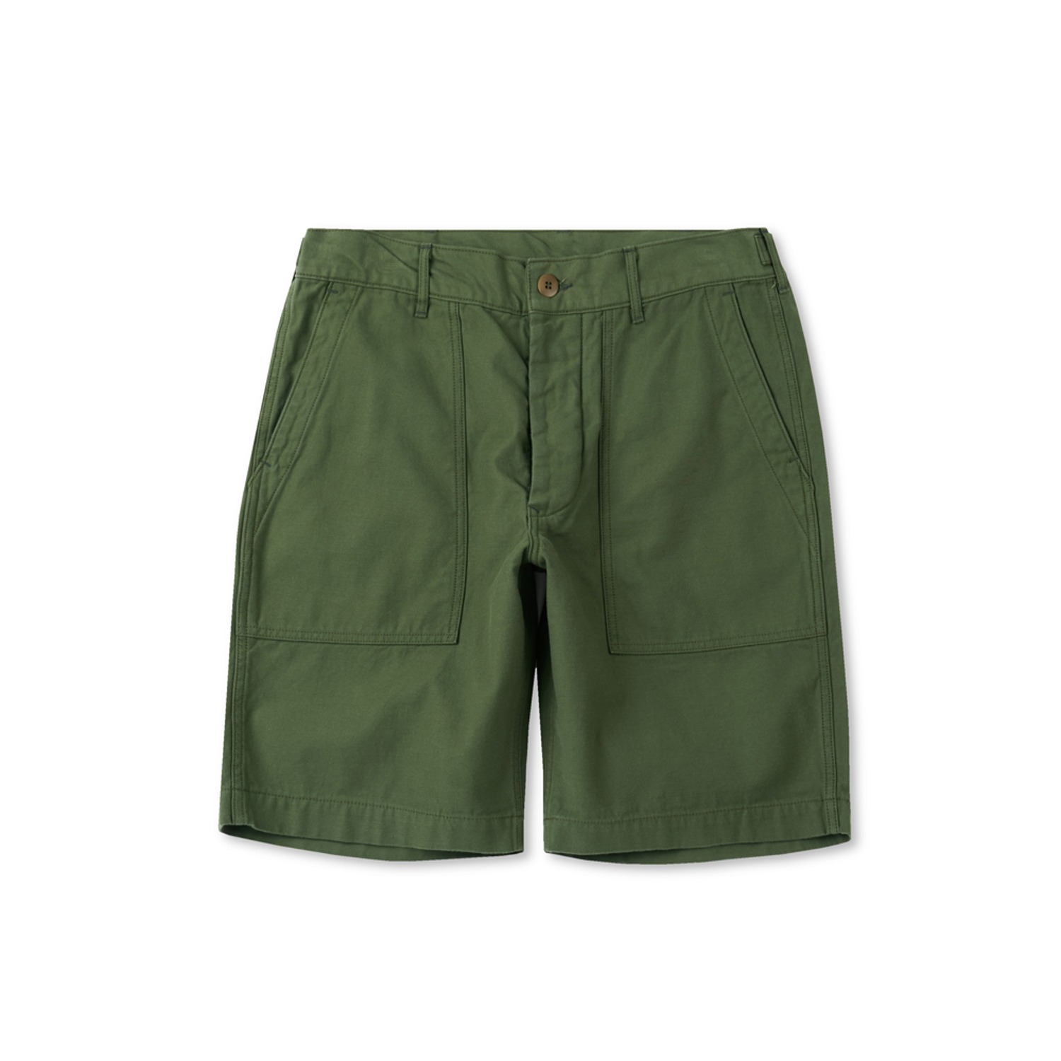 COLIMBO ZZ-0218 B.Green 50'S Army Utility Shorts Fort Bragg Custom