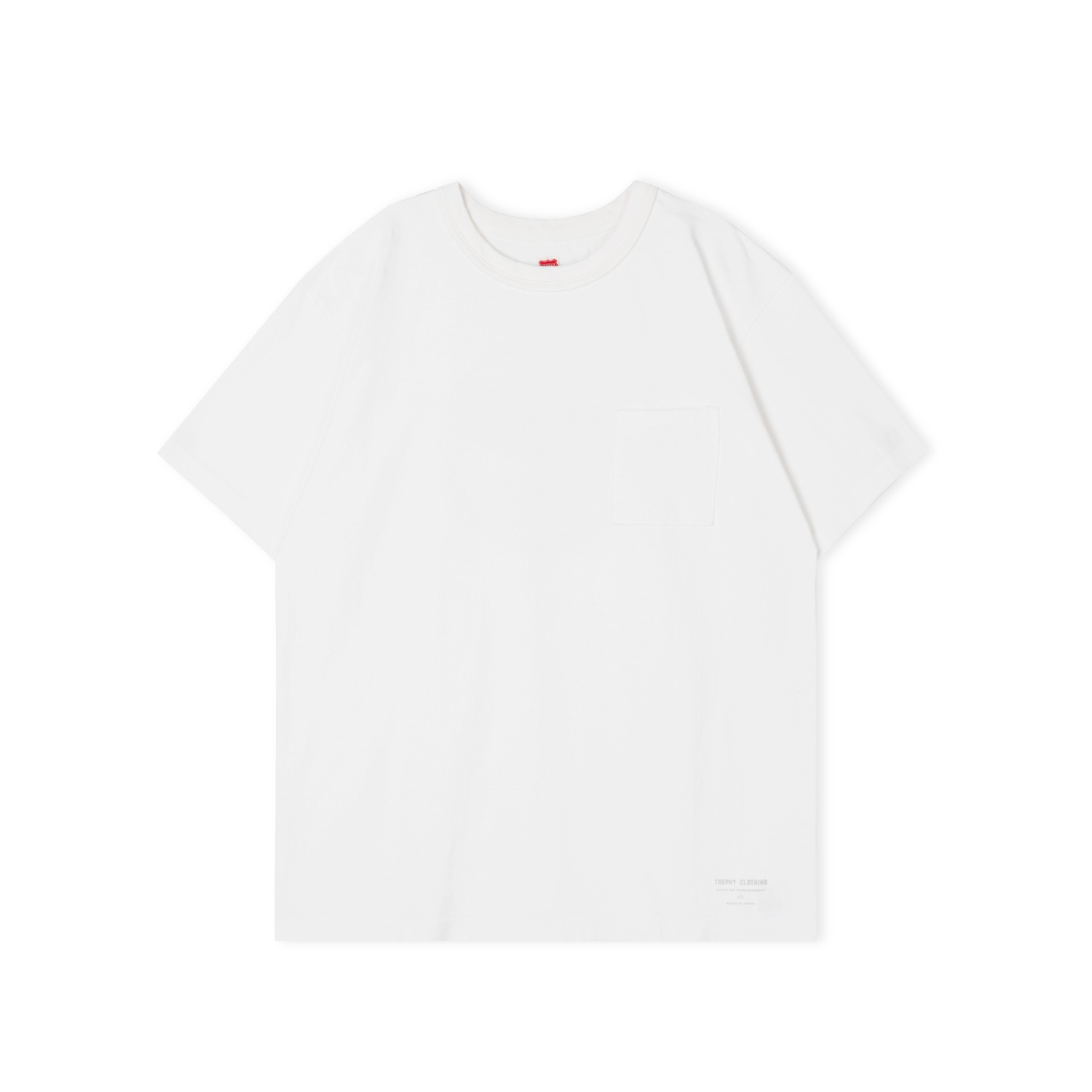 TROPHY CLOTHING TR24SS-214 White Circle Logo LW S/S T-Shirts