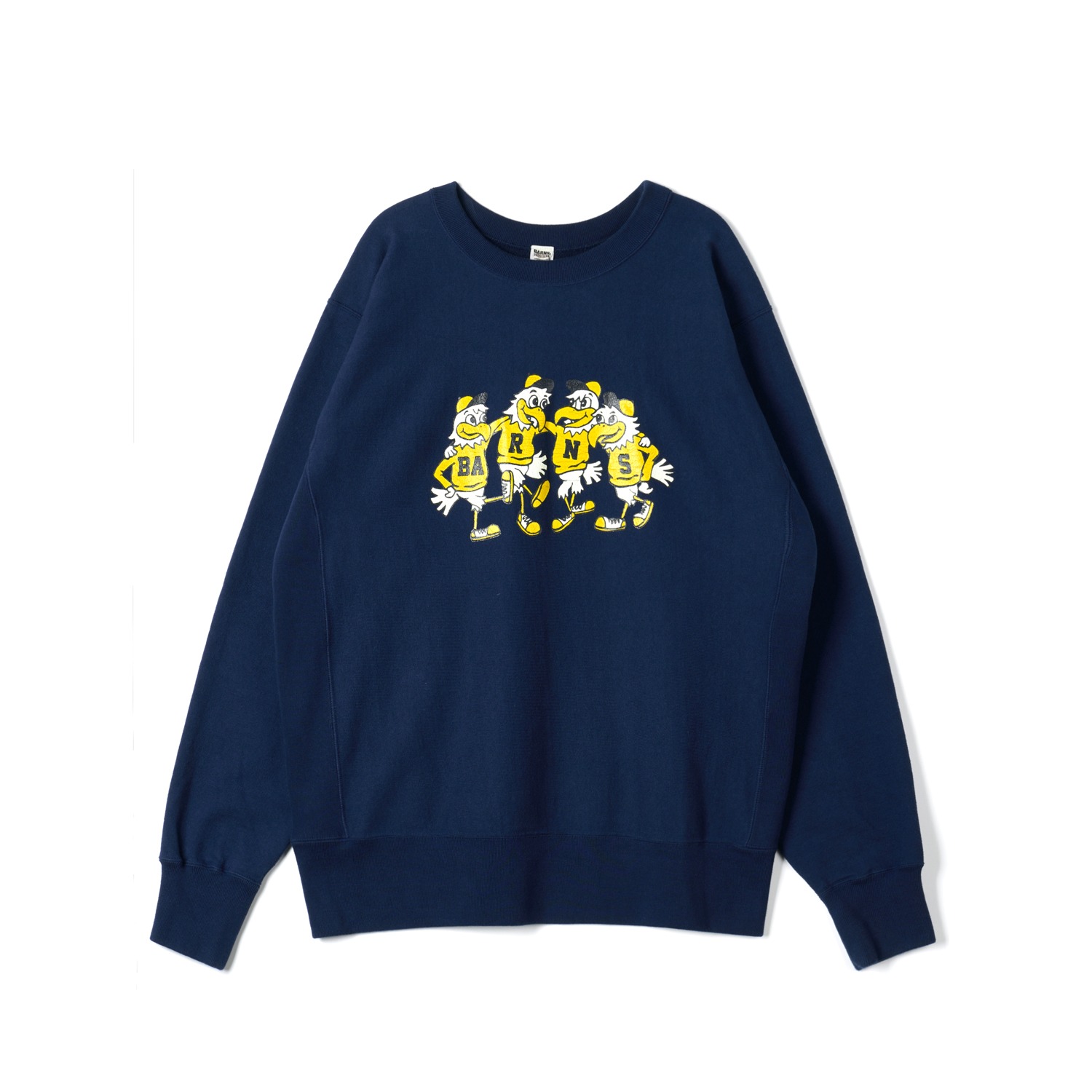BARNS OUTFITTERS BR-24373 Navy 90s Crewneck