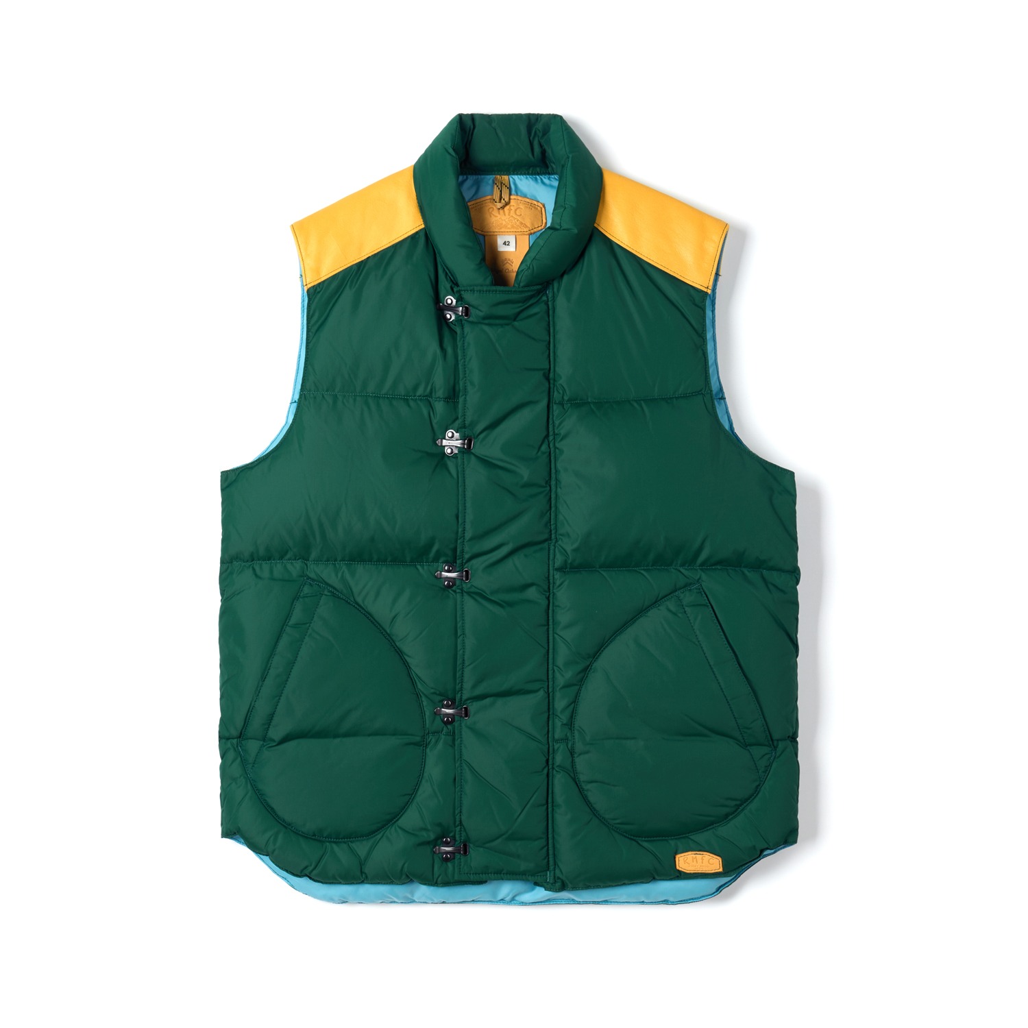 ROCKY MOUNTAIN FB Green NC Down Vest Clip (Nigel Cabourn x RMF)