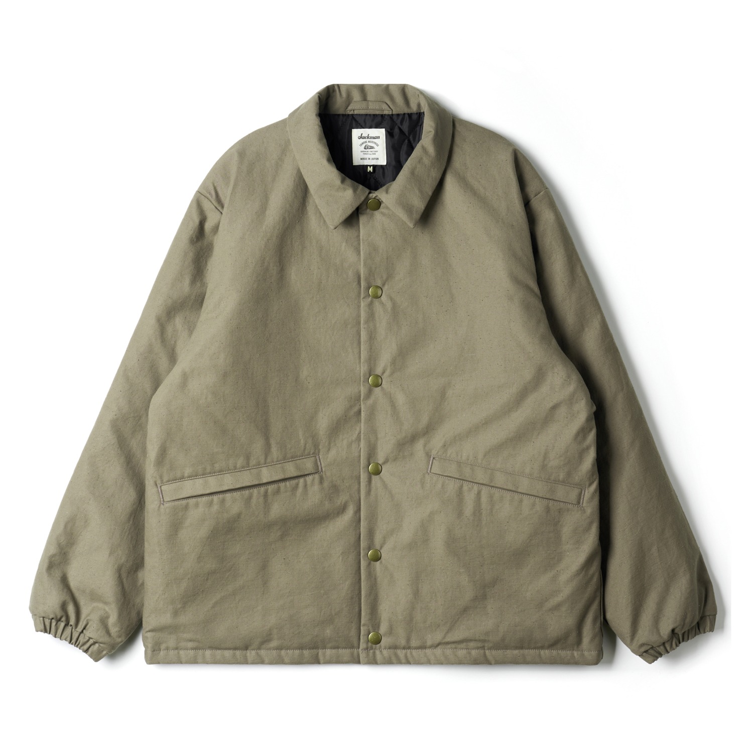 JACKMAN JM8484 Sepia Back Nep Padded Coach Jacket