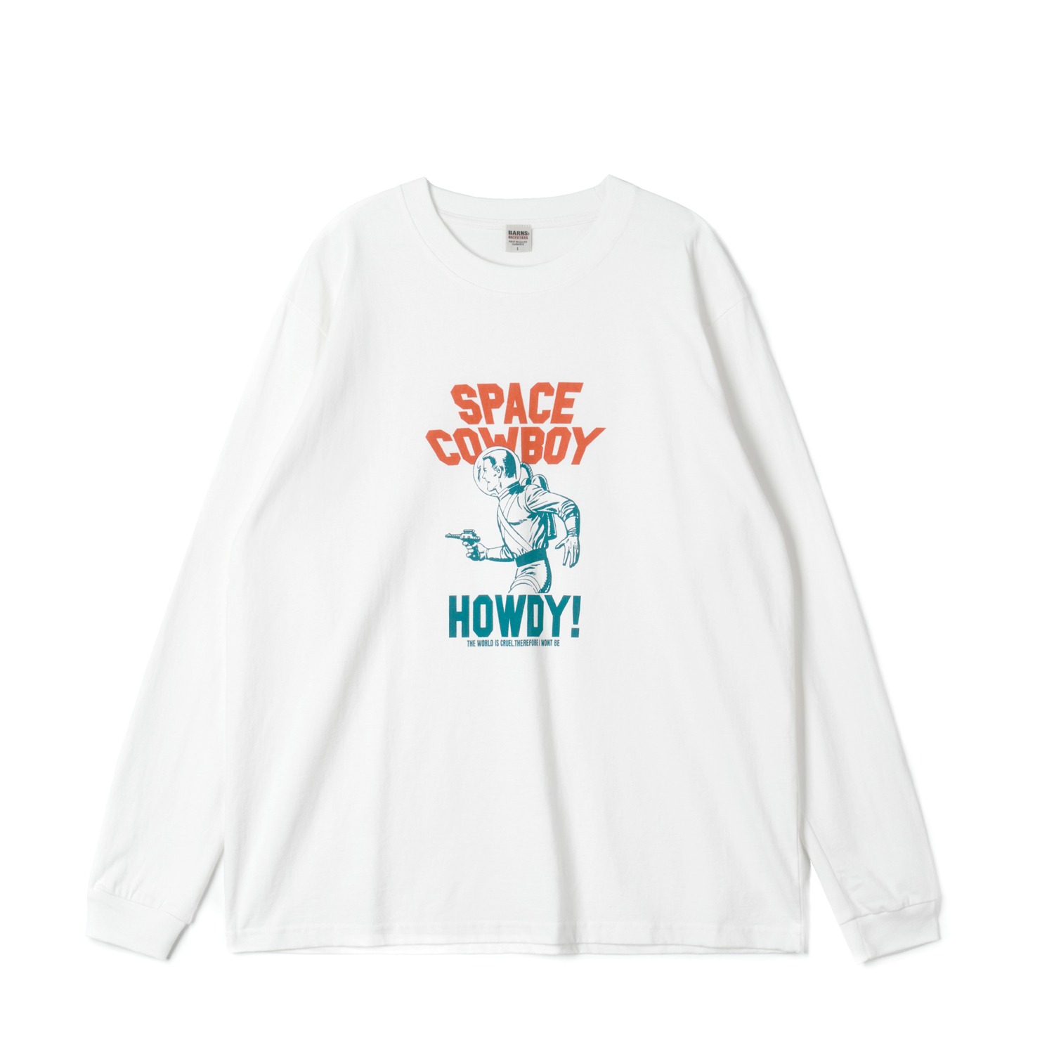 BARNS OUTFITTERS BR-24413 White Space Cowboy Hot Shot PT L/S T-Shirts