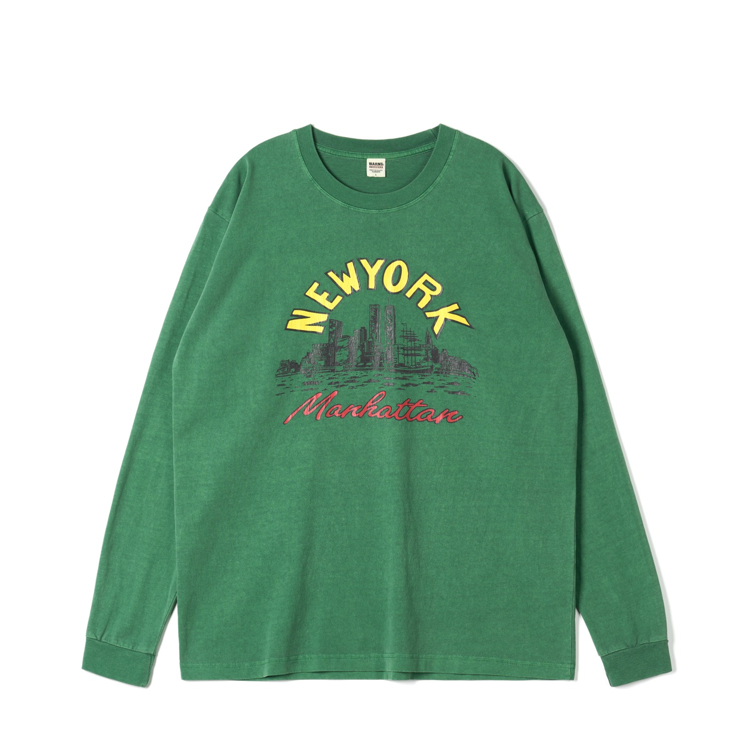 BARNS OUTFITTERS BR-24412 Green New York Hot Shot PT L/S T-Shirts