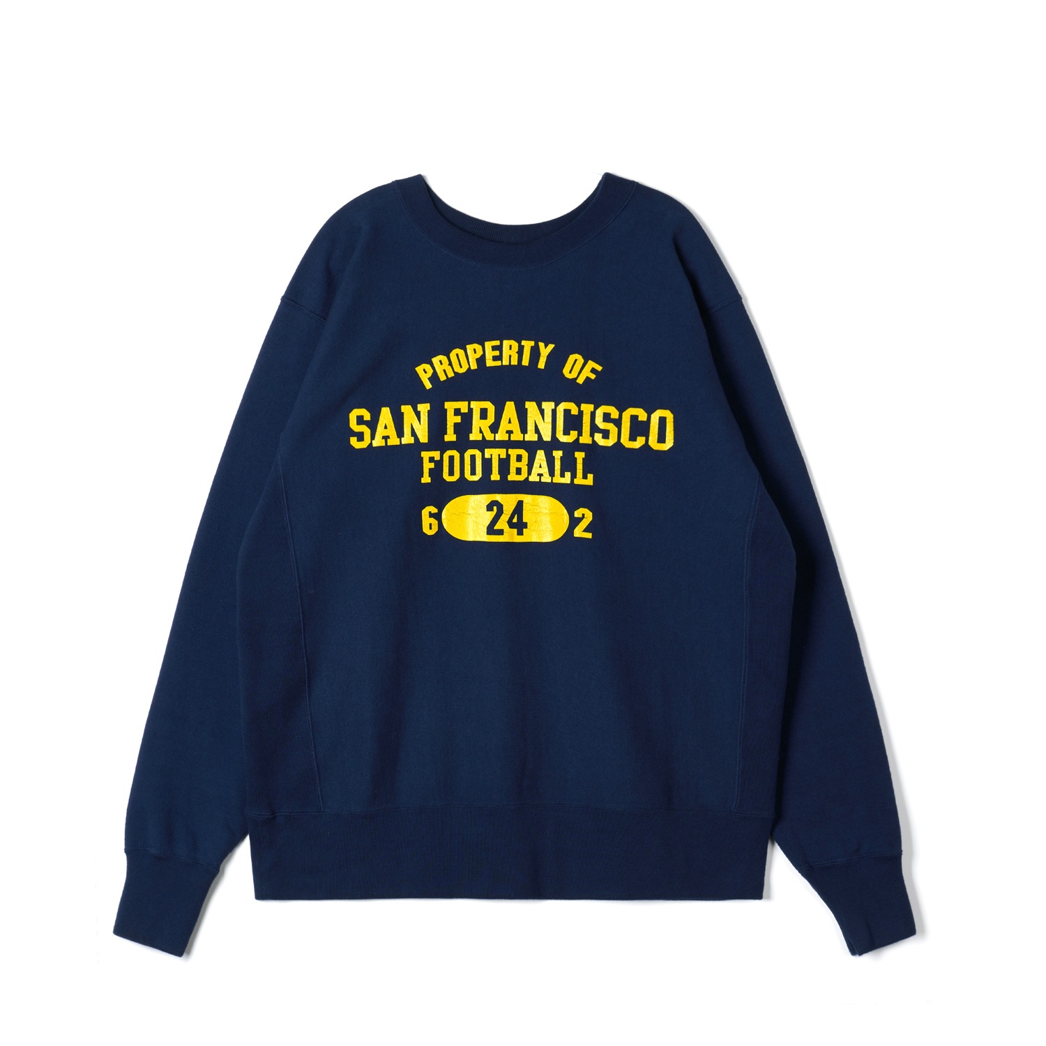 BARNS OUTFITTERS BR-24374 Navy 90s Crewneck