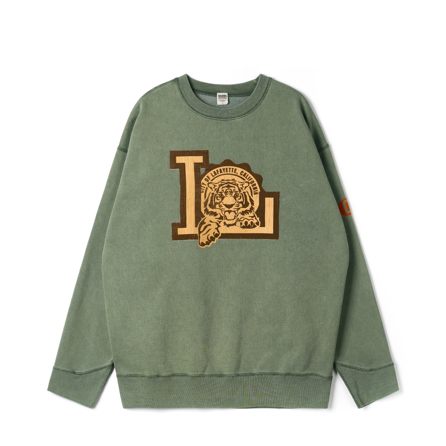 BARNS OUTFITTERS BR-24443 Khaki Athletic Crew PT Sweatshirts