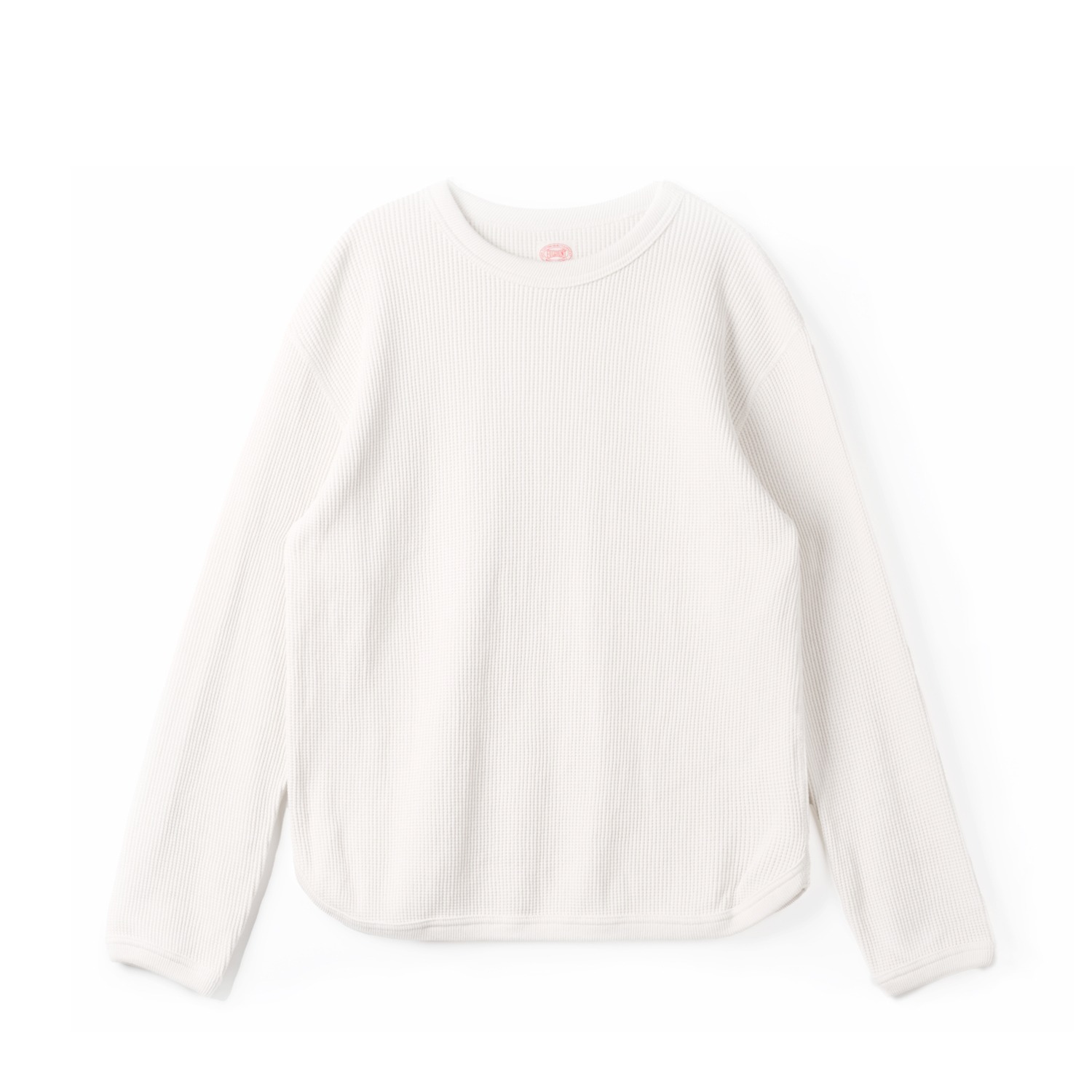 FULLCOUNT 5964 Ecru Heavyweight Waffle L/S T-Shirt