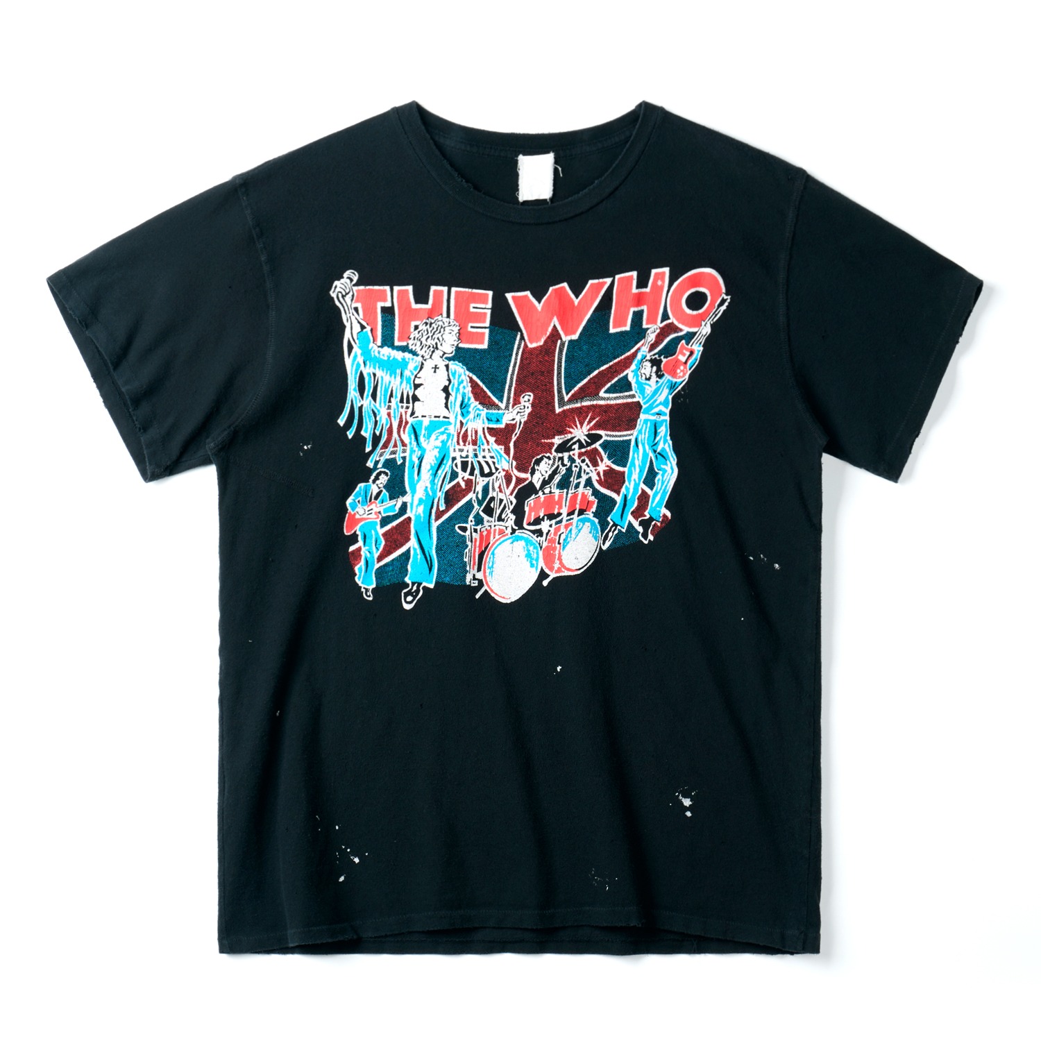 MADEWORN MWWH041T-M Coal 90s Mens Crew T-Shirts The Who
