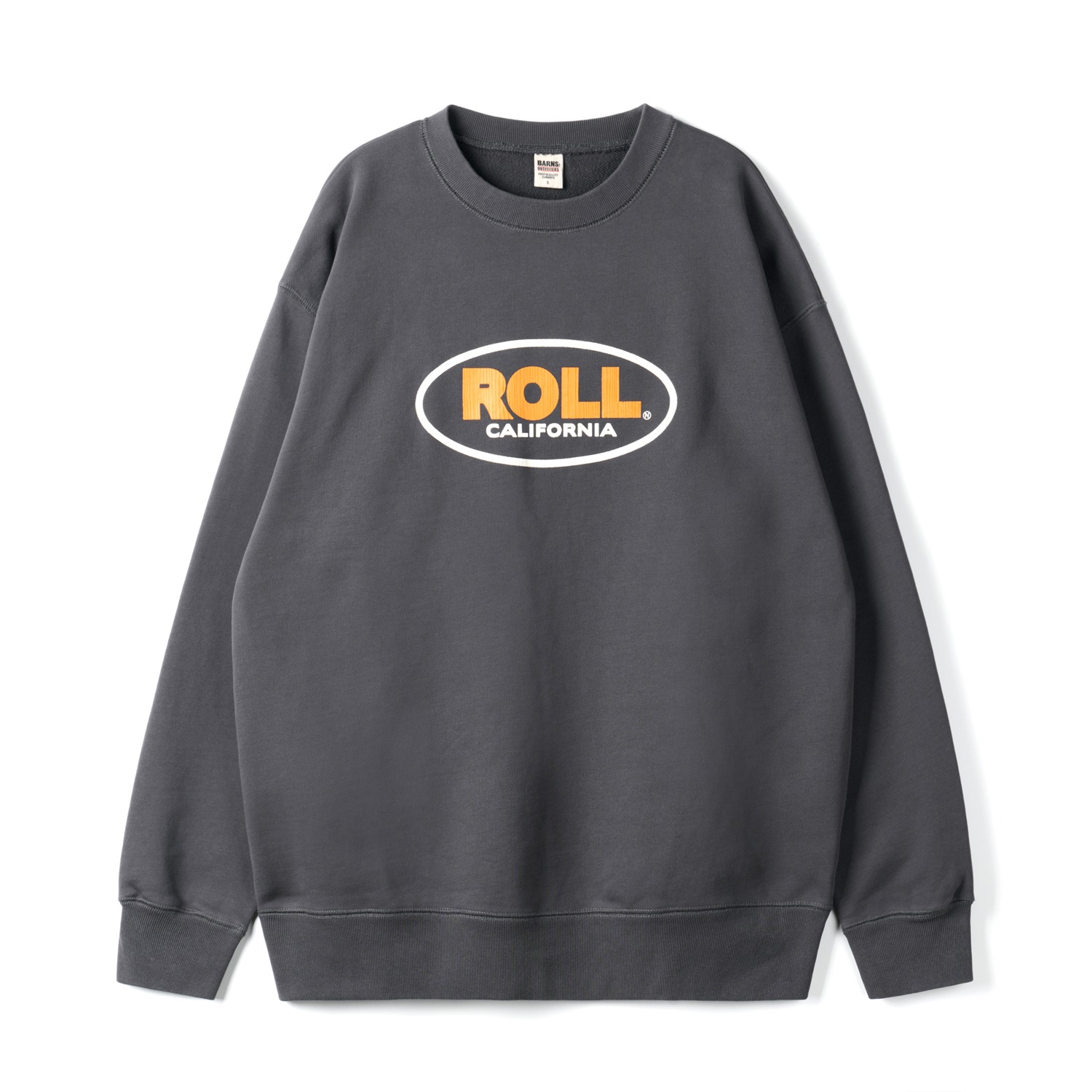 BARNS OUTFITTERS BR-25103 Charcoal Athletic Crew Sweatshirt