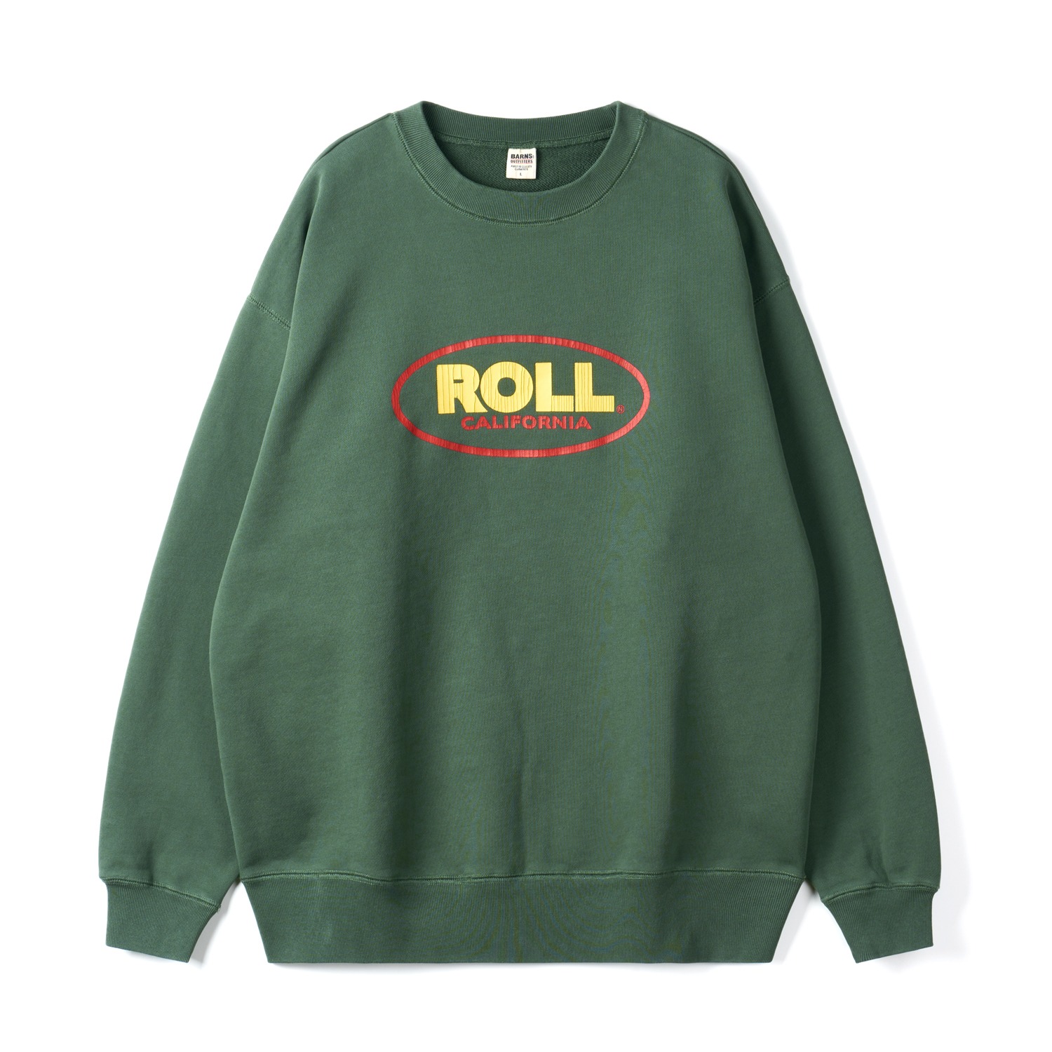 BARNS OUTFITTERS BR-25103 I.Green Athletic Crew Sweatshirt
