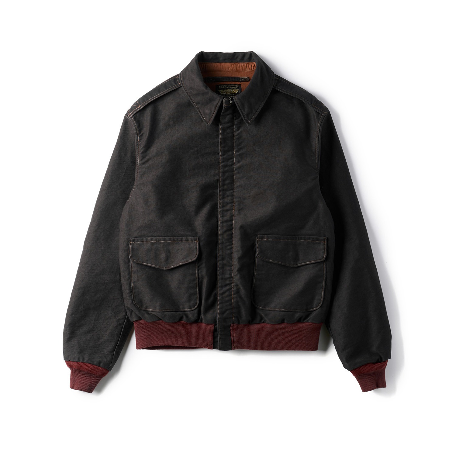 COLIMBO ZA-0100 Aberdeen Aero Jacket Plain Seal Brown