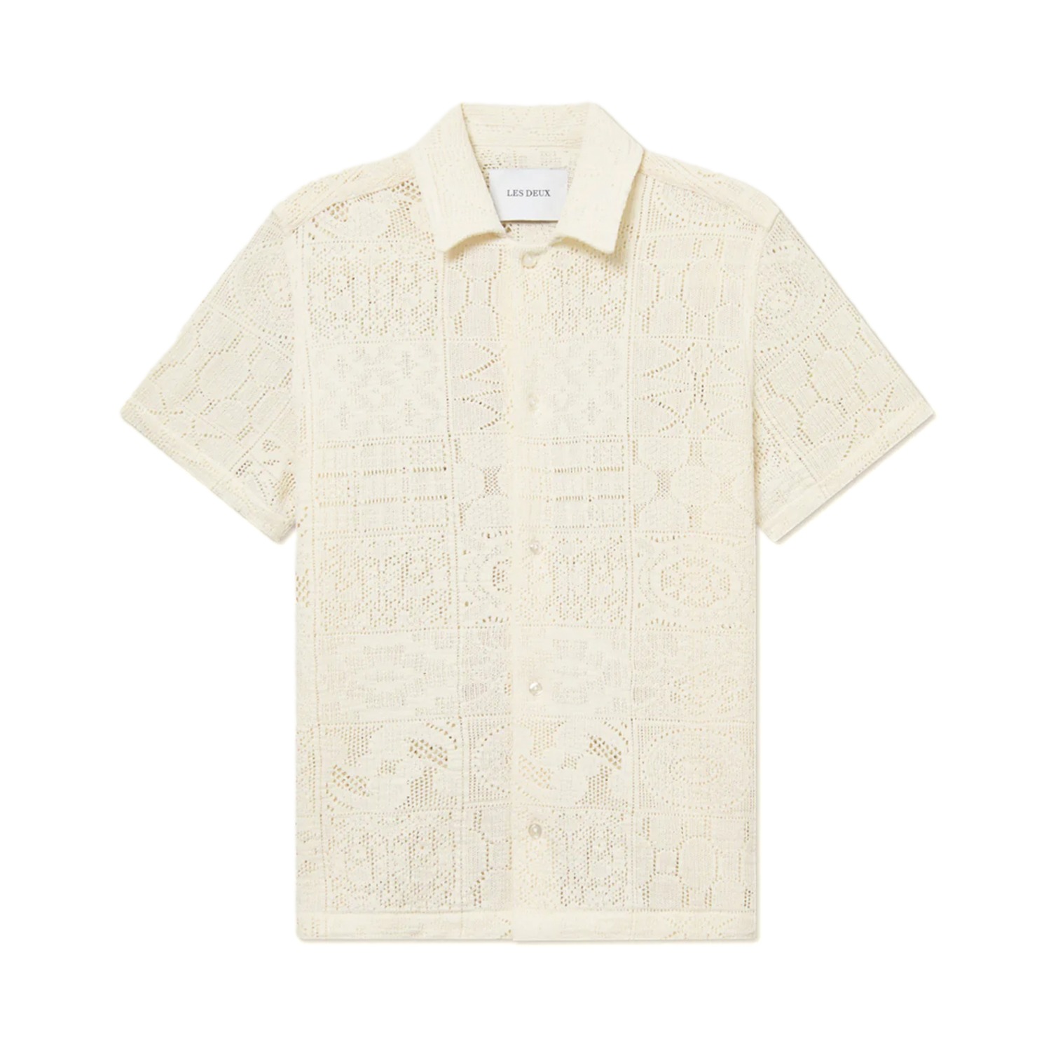 LES DEUX LDM401098 Hector Lace SS Shirt