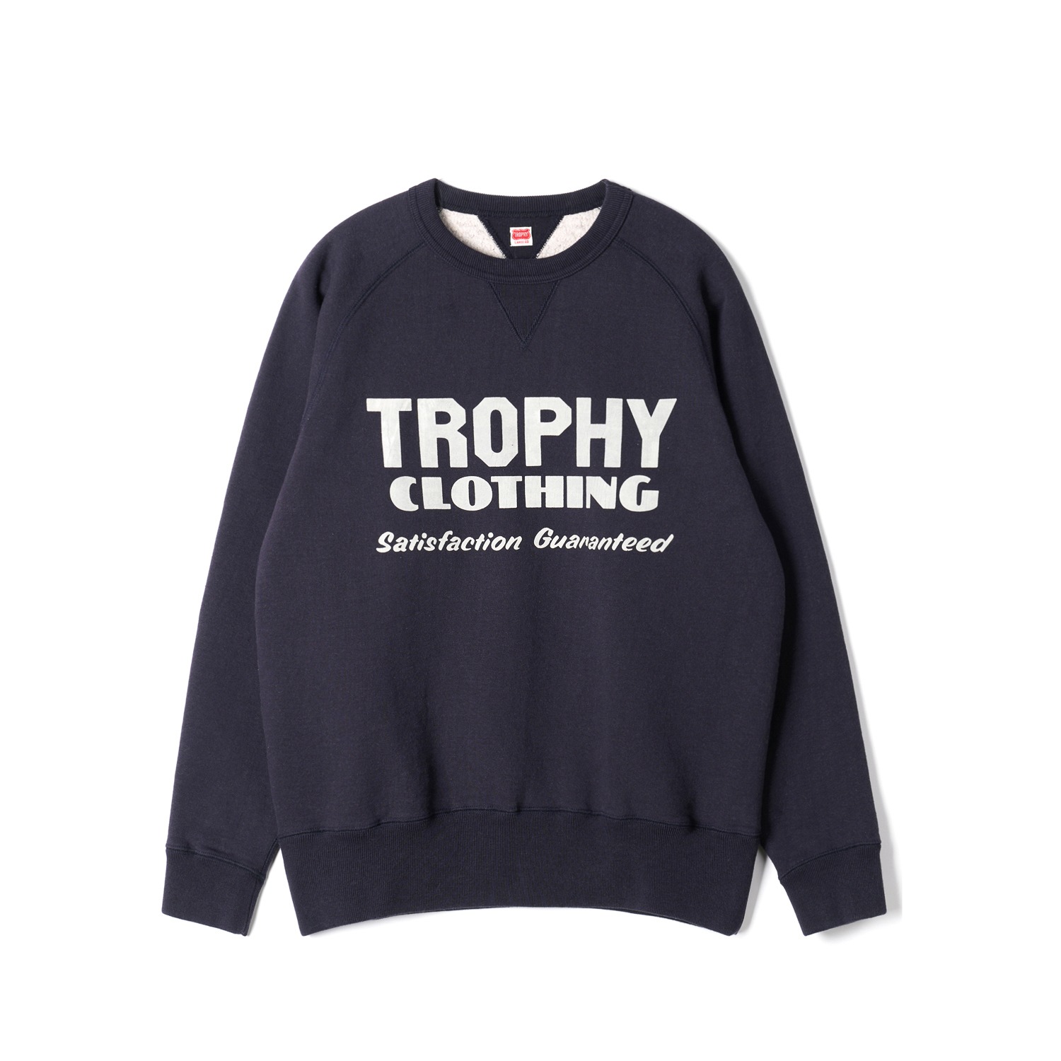 TROPHY CLOTHING TR24AW-205 Dusky Purple Block Logo Freedom Sleeve Sweatshirt