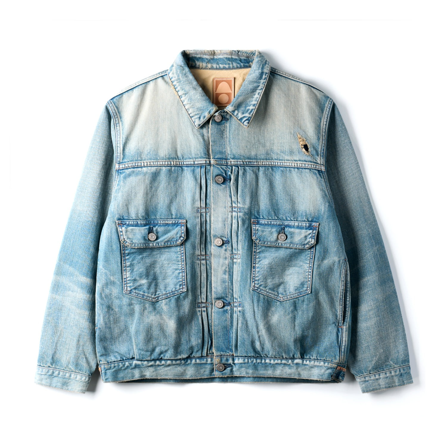 JK-014 MODEMAN Special C.T.L Neo Type 2nd Denim Jacket Indian Red ...