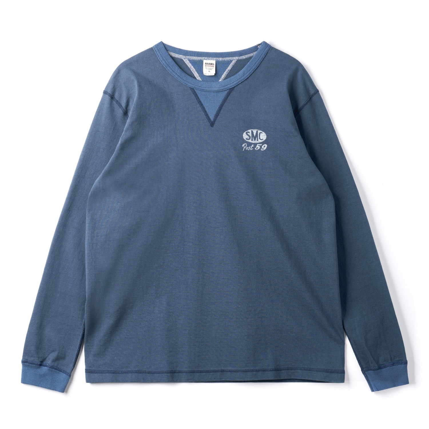 BARNS OUTFITTERS BR-25112 COZUN LS PT T Shirts Navy