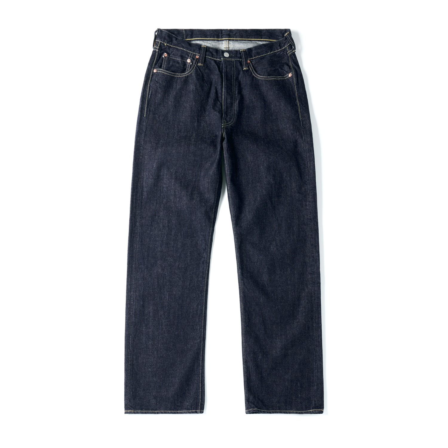 FULLCOUNT 0105NAW 14oz Wide Denim Natural Indigo