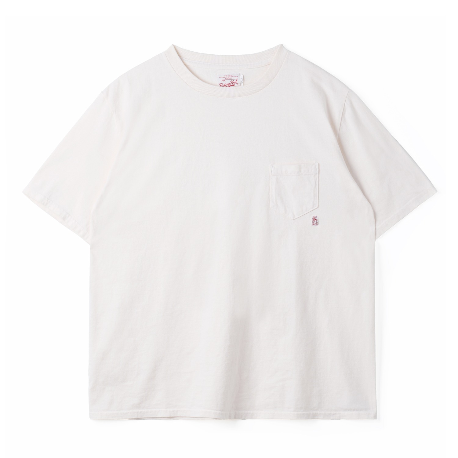 R185-0103 Standard Pack Pocket Tee Off White