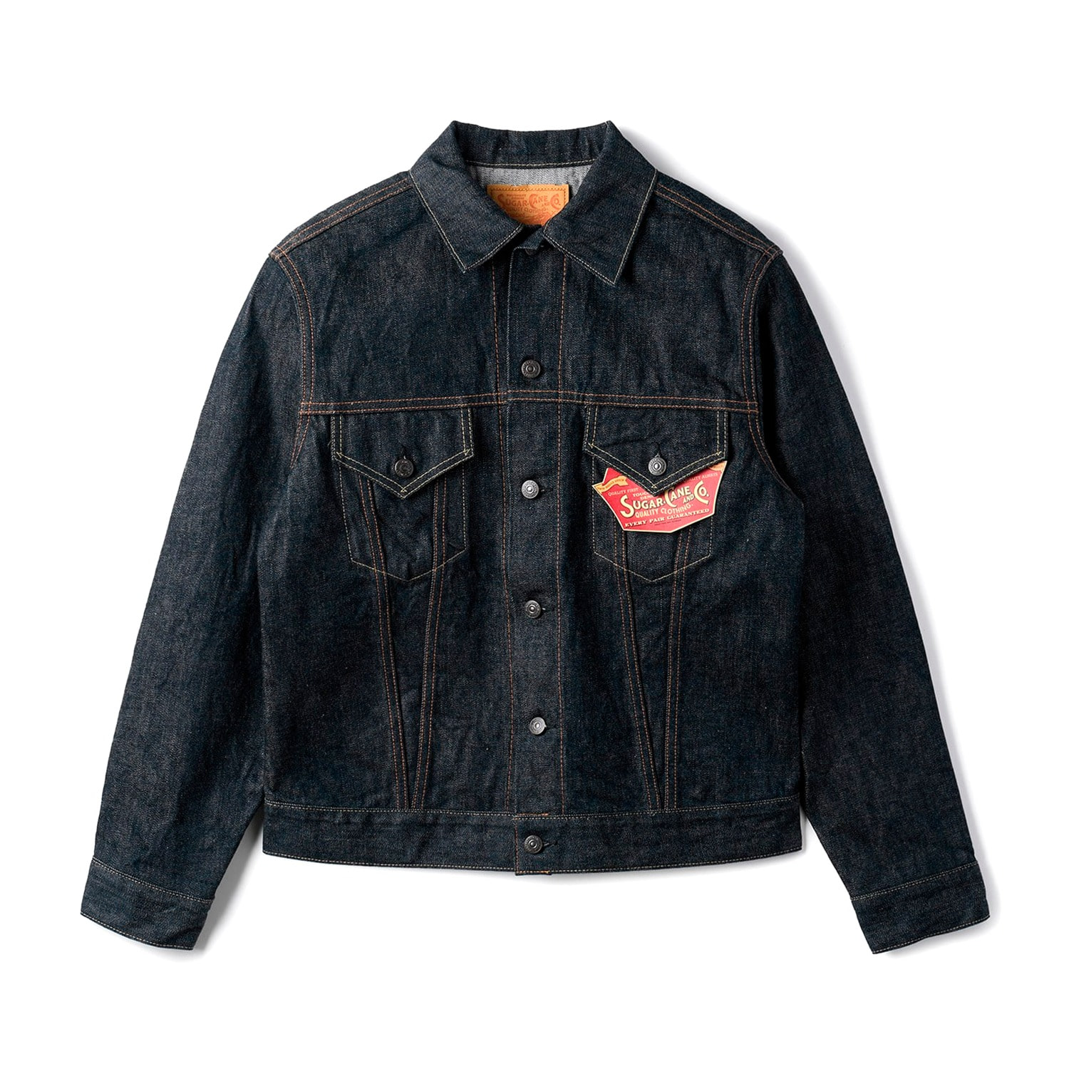 SUGAR CANE & CO. SC12962 14.25oz Denim Jacket 1962 Model A.Navy