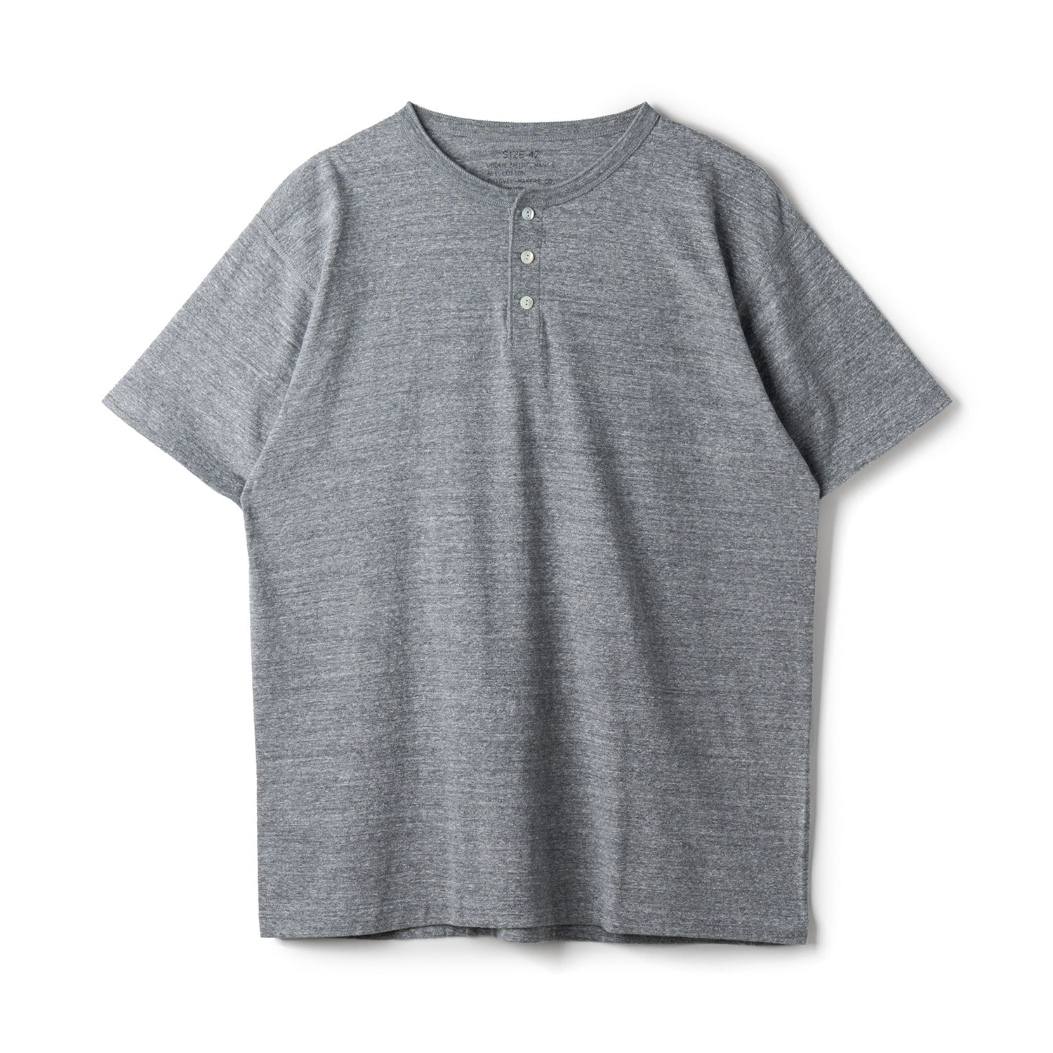 nagonstanhood shirt pulover M グレー ENFOLD SQUARE NECK SWEATER – OAK + FORT USA