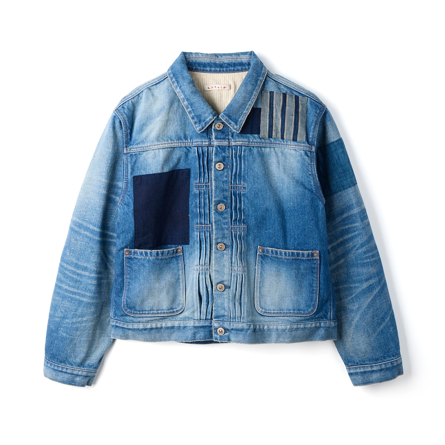 COTTLE SDJ-001 C.T.L Standard Denim Jacket Bingo Fushiori Craftman Indigo