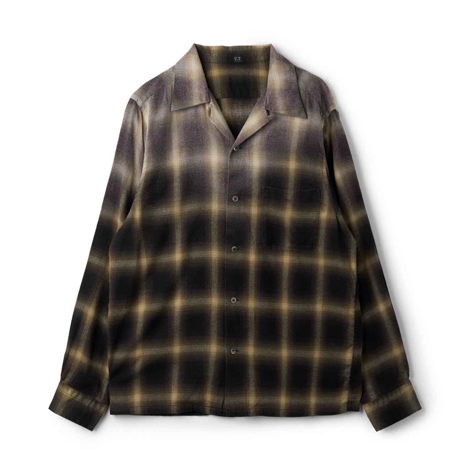 TAIGA TAKAHASHI LOT.101 Open Collar Shirt