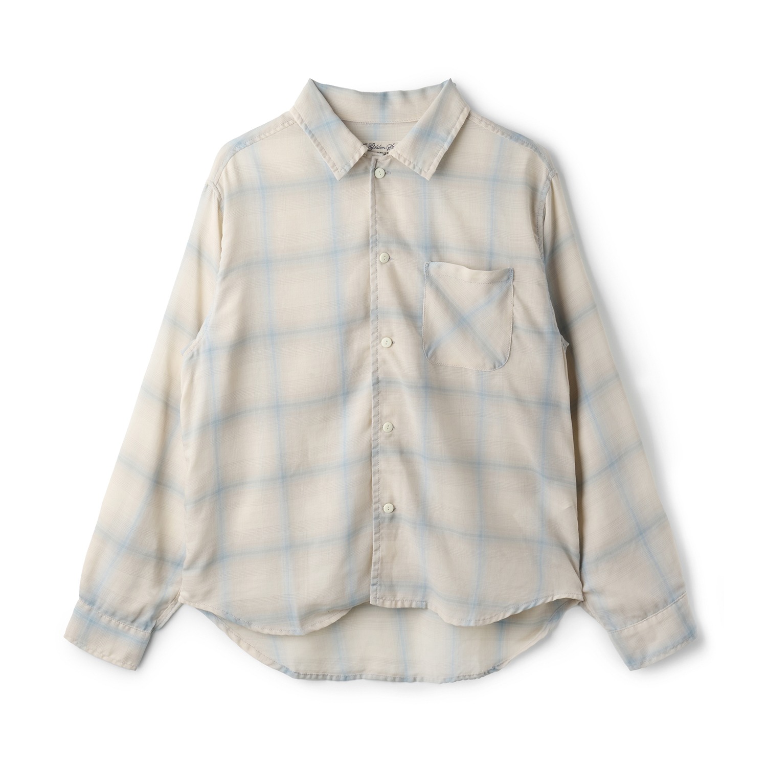 REMI RELIEF RN29373079 Wool Blend Checked Shirt