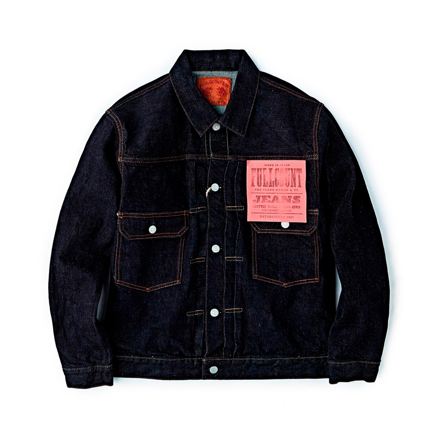 FULLCOUNT 2102XXW 2nd Type Heavy oz Denim jacket