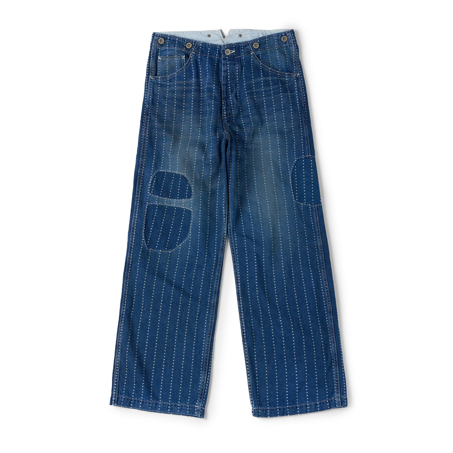 FULLCOUNT 1138HW Star Wabash Workers Pants HW Indigo