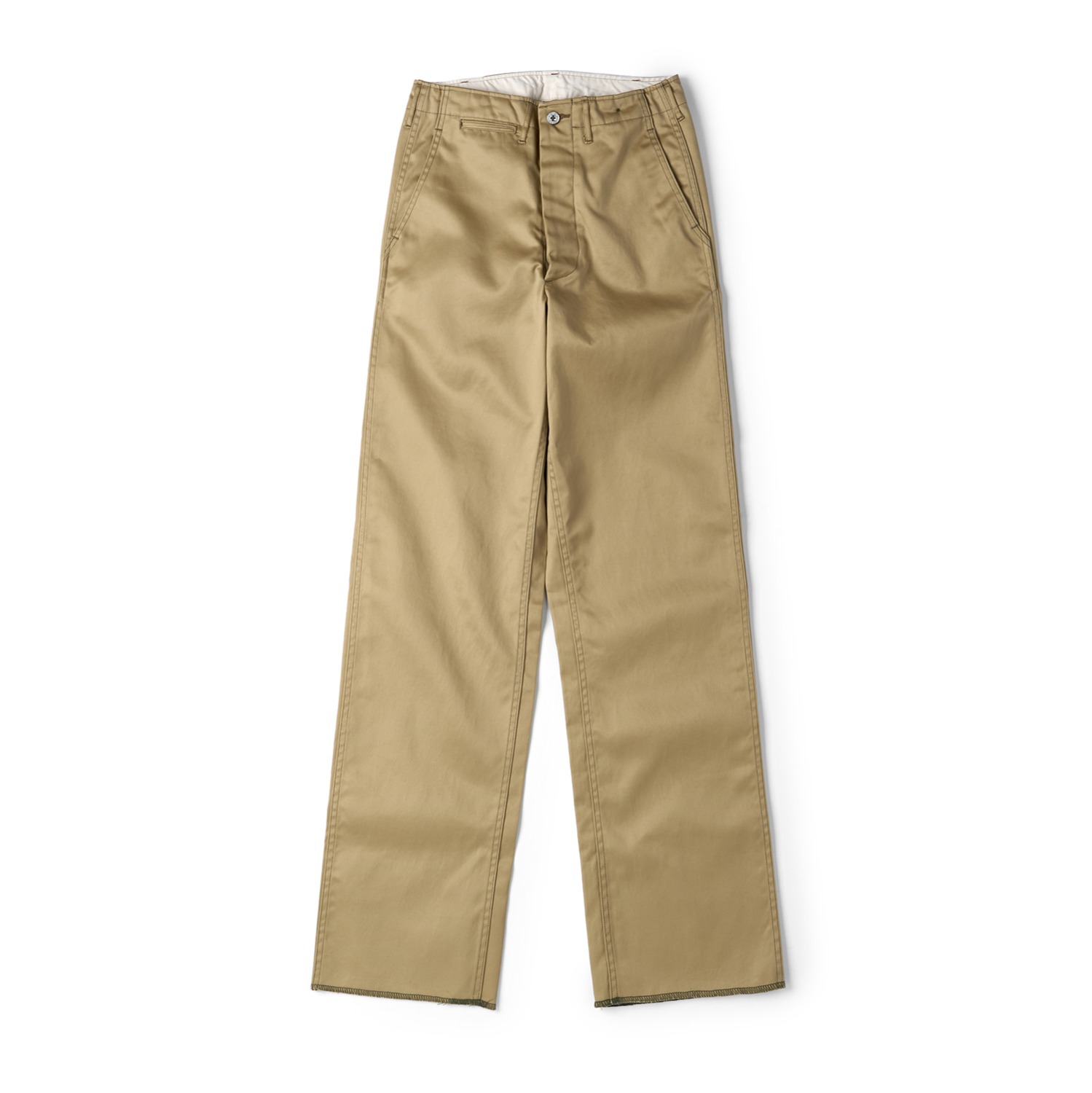 BLACK SIGN Khaki Chino Trousers Type-2
