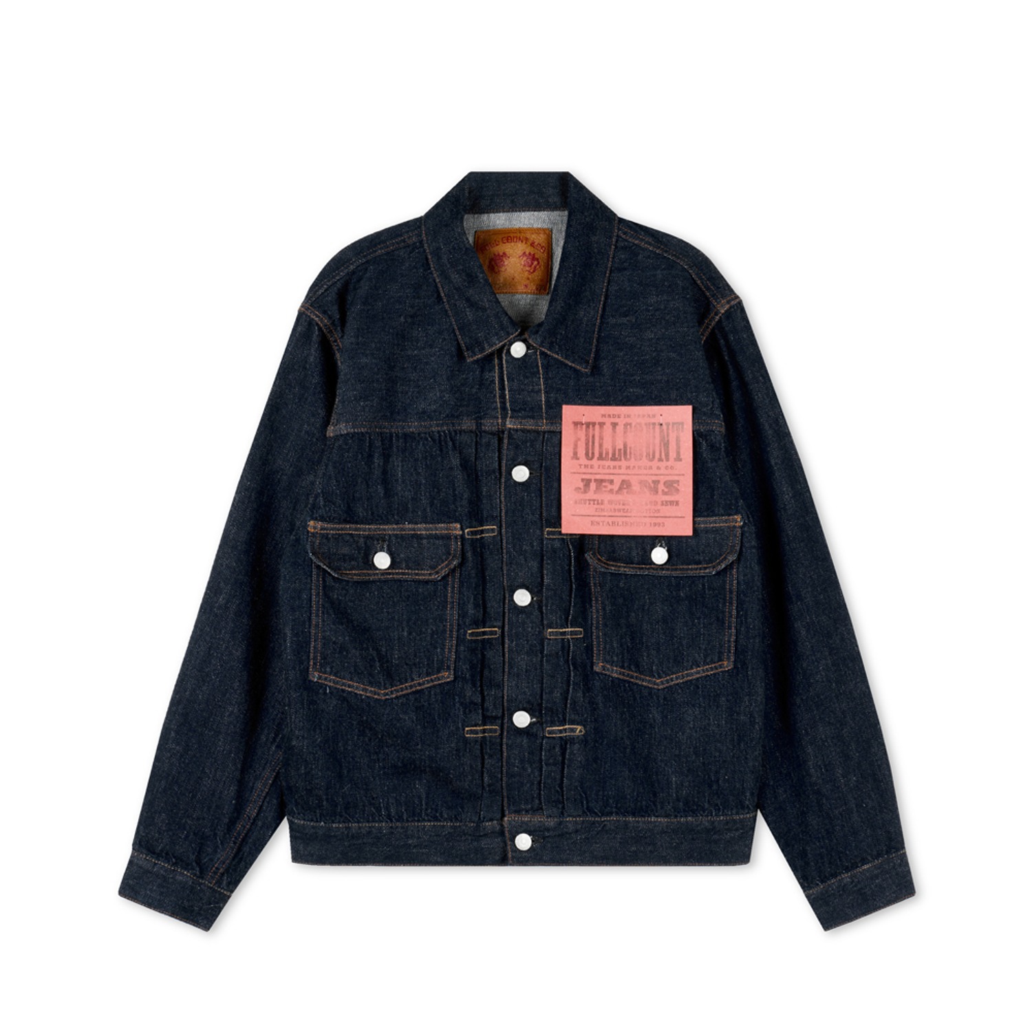 FULLCOUNT 2102SS Super Smooth 2nd Type Denim Jacket