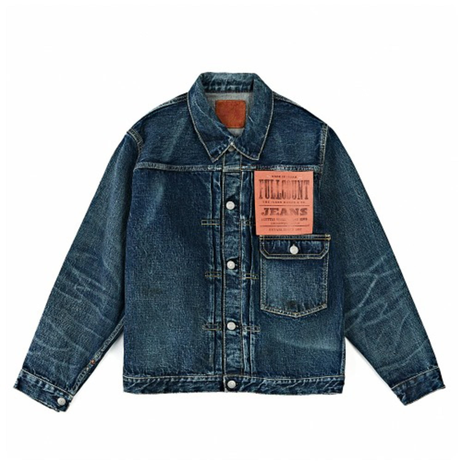 FULLCOUNT 2050 2107XX 1st Type Denim Jacket Fear Of Dark