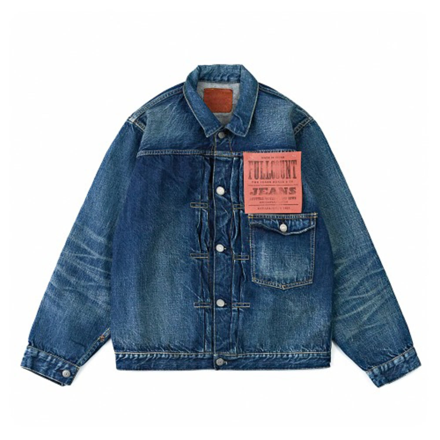 FULLCOUNT 2016-2107 1st Type Denim Jacket "More Than Real"