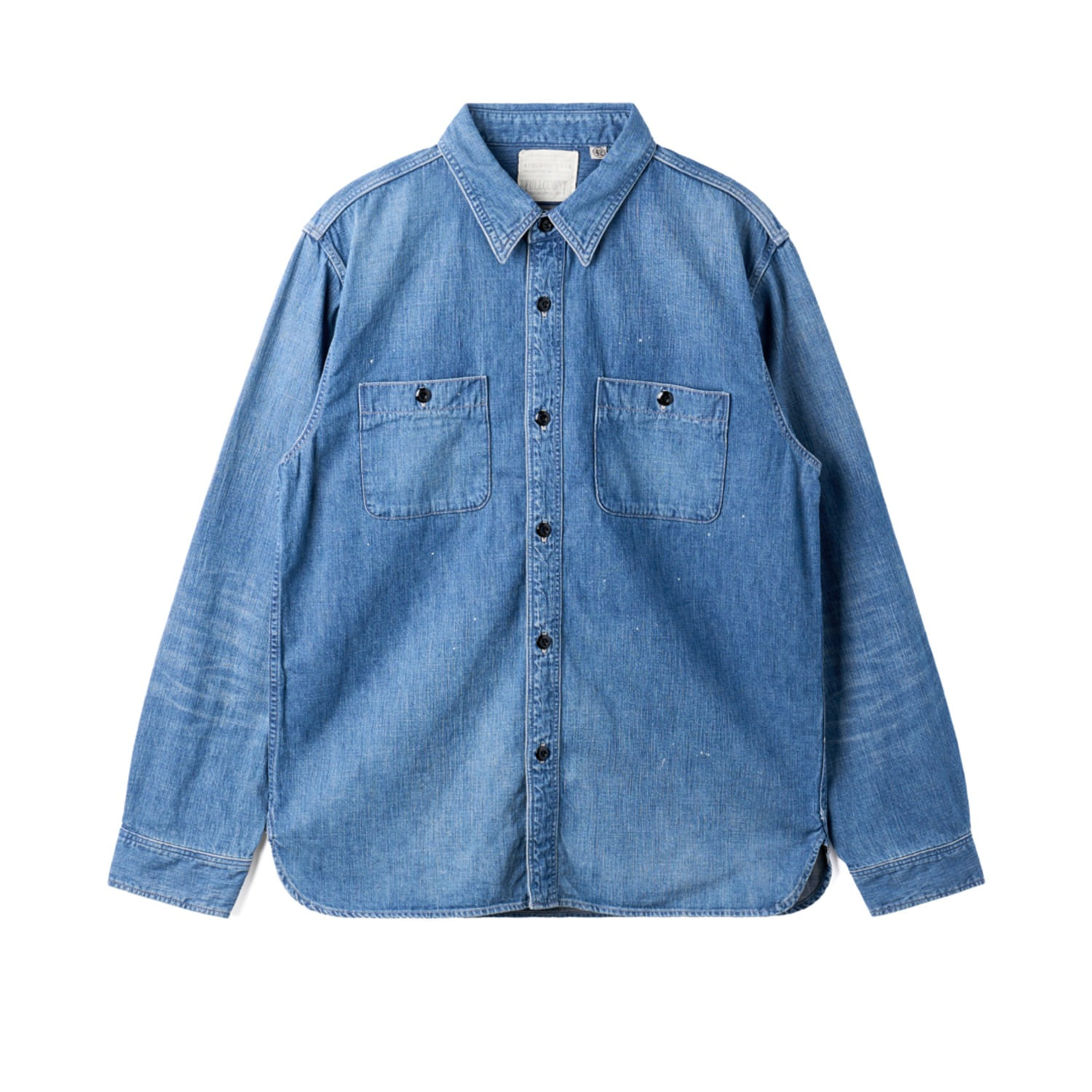 FULLCOUNT 4890HW I.Blue Denim Work Shirts Painted Ver.