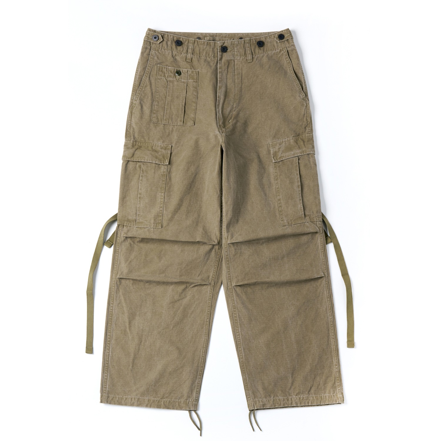 NIGEL CABOURN Army Cargo Pant Ripstop Pigment Khaki