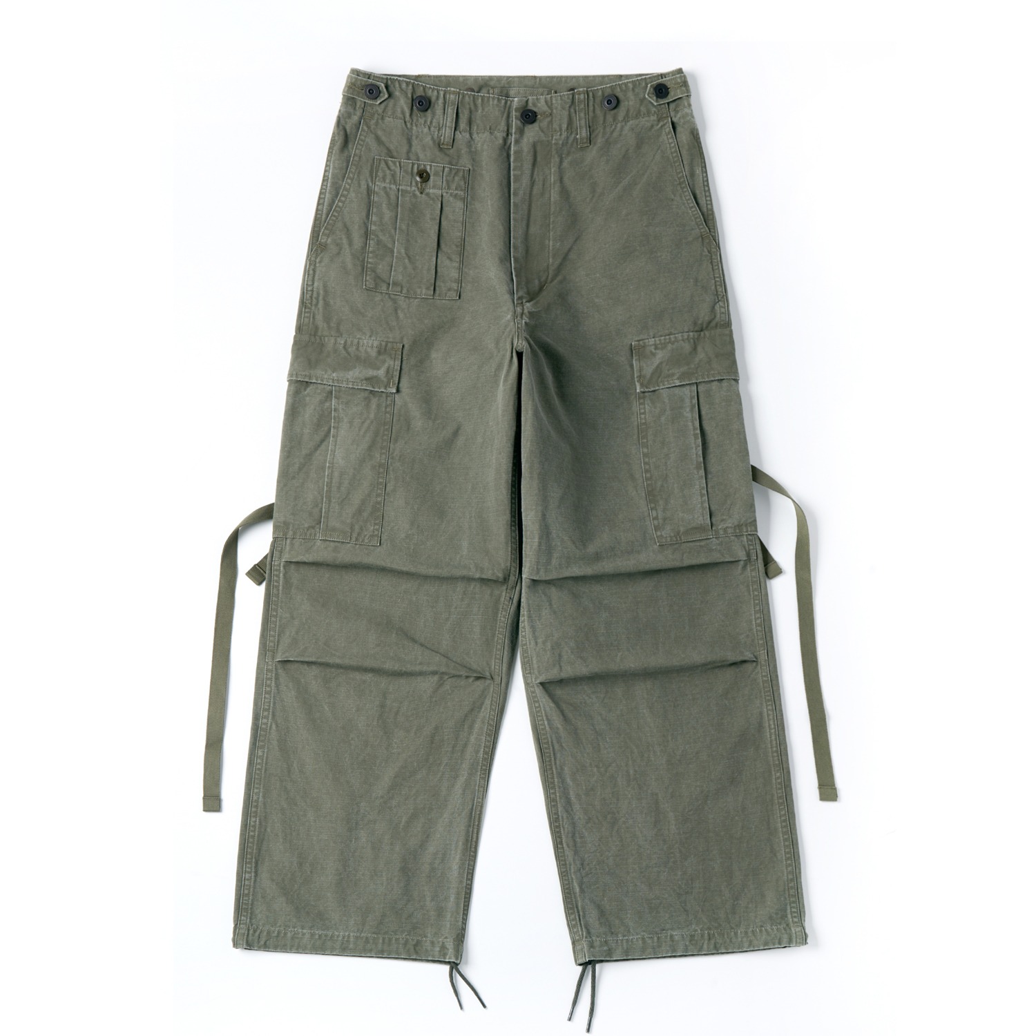 NIGEL CABOURN Army Cargo Pant Ripstop Pigment Green