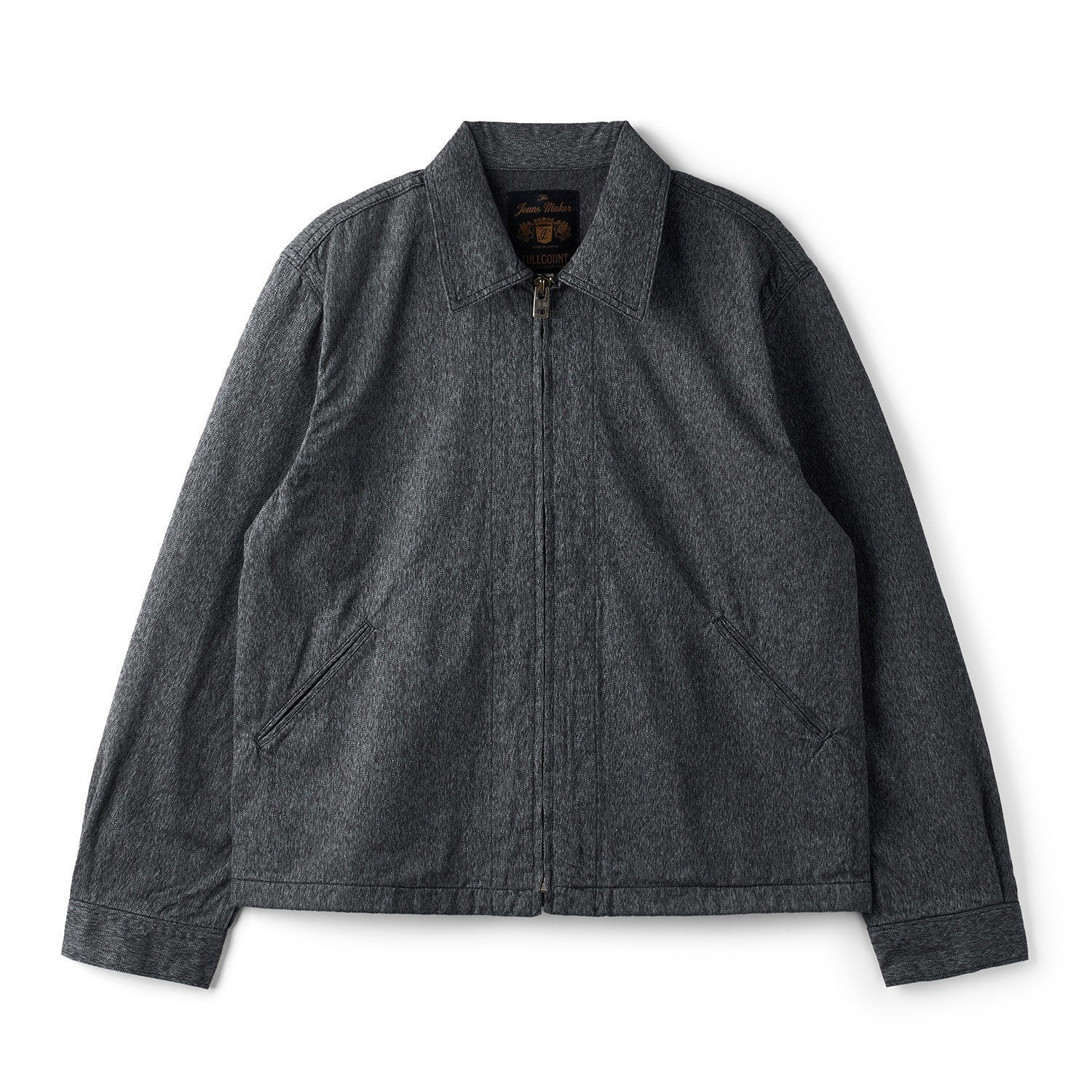 FULLCOUNT 2054-3 Mock Sport Jacket Covert Black